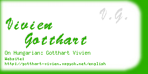vivien gotthart business card